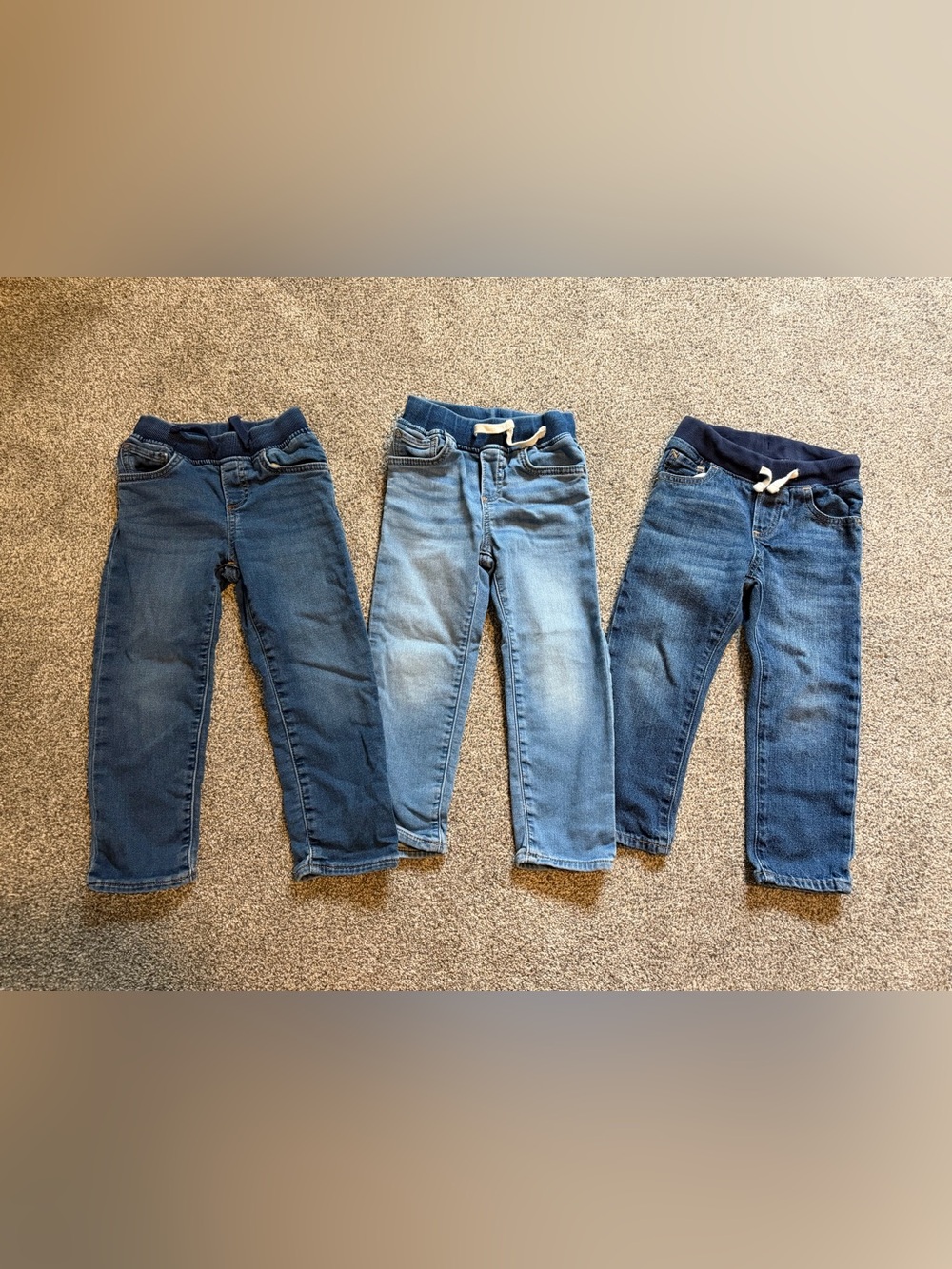 GAP - 3 Pairs of Blue Jeans